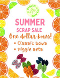 $1 summer scrap sale
